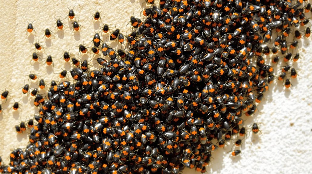 boxelder bugs seek warmth