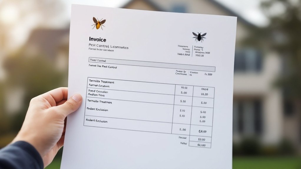 costs of extra services