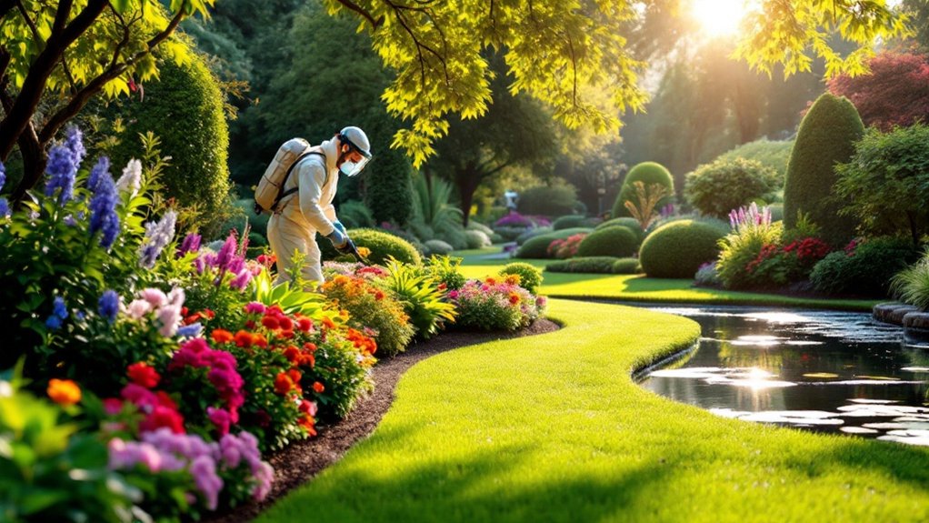 outdoor area maintenance oversight for pest prevention and pest control