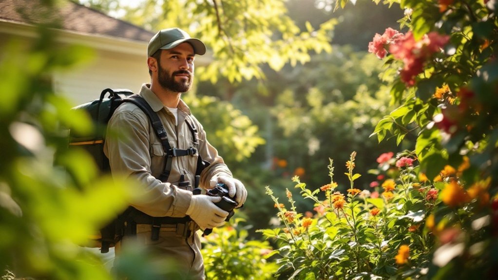 pest control in fairfax technician AI Image