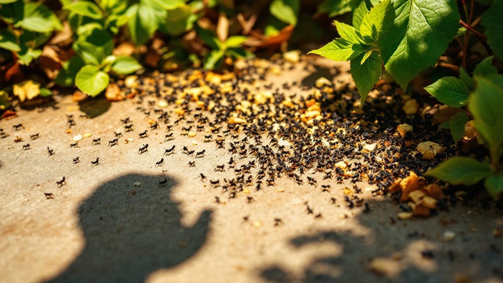 ant activity varies seasonally AI image