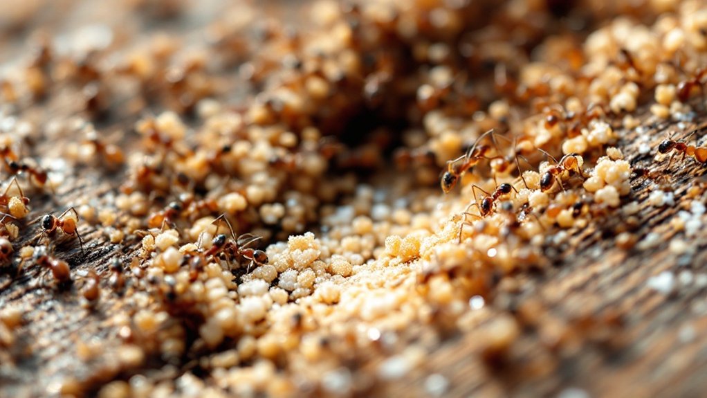 ant infestation control methods ants with eggs ant eggs AI image