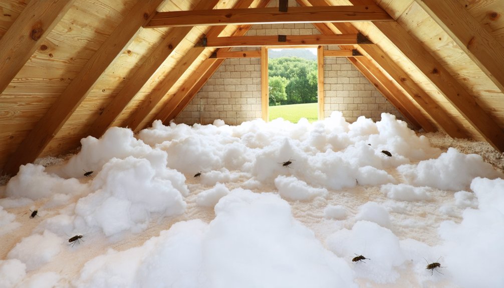 pest control insulation effects